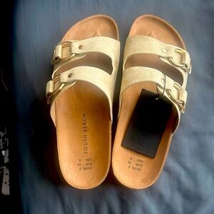 Women’s south beach sandals size 8